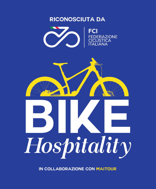 Logo Bike Hospitality, riconosciuta dalla Federazione Ciclistica Italiana